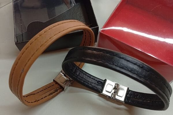 Msd Copper Bioritmik Frekanslı Bakır Bileklik Siyah Kahverengi